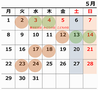 5月